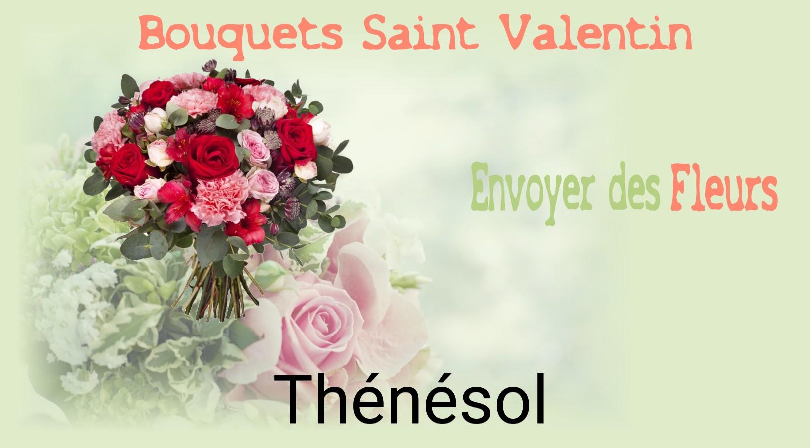 Roses de Saint-Valentin livrées à Thénésol